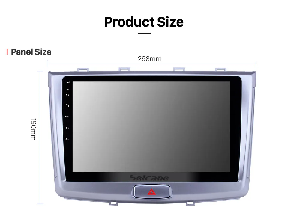 Clearance Seicane 10.1" Stereo Android 8.1 HD Car GPS for Great Wall Haval H6 2017 support Carplay DVR OBDII Rearcamera Multimedia player 14
