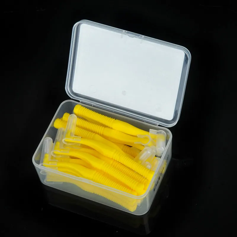 Cleanpik L formas Limpieza Interdental Cepillo Interdental 1,0-1,2mm Dental Cepillos Cepillo Cuidado Oral cepillo de Dientes De