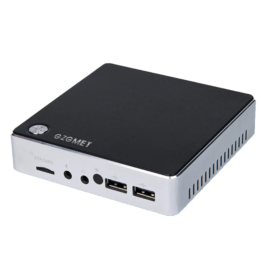 

GZGMET Intel Quad Core WINDOWS 10 Pocket WIFI Bluetooth VGA HDMI HD Graphics Multimedia Mini Desktop Pc