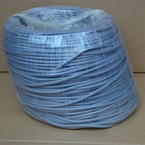 5 м Винтаж кабель 2* 0.75mm^ 2 текстильной ткани Электрический провод DIY подвесной светильник Электрический кабель плетеный кабель питания - Цвет: grey
