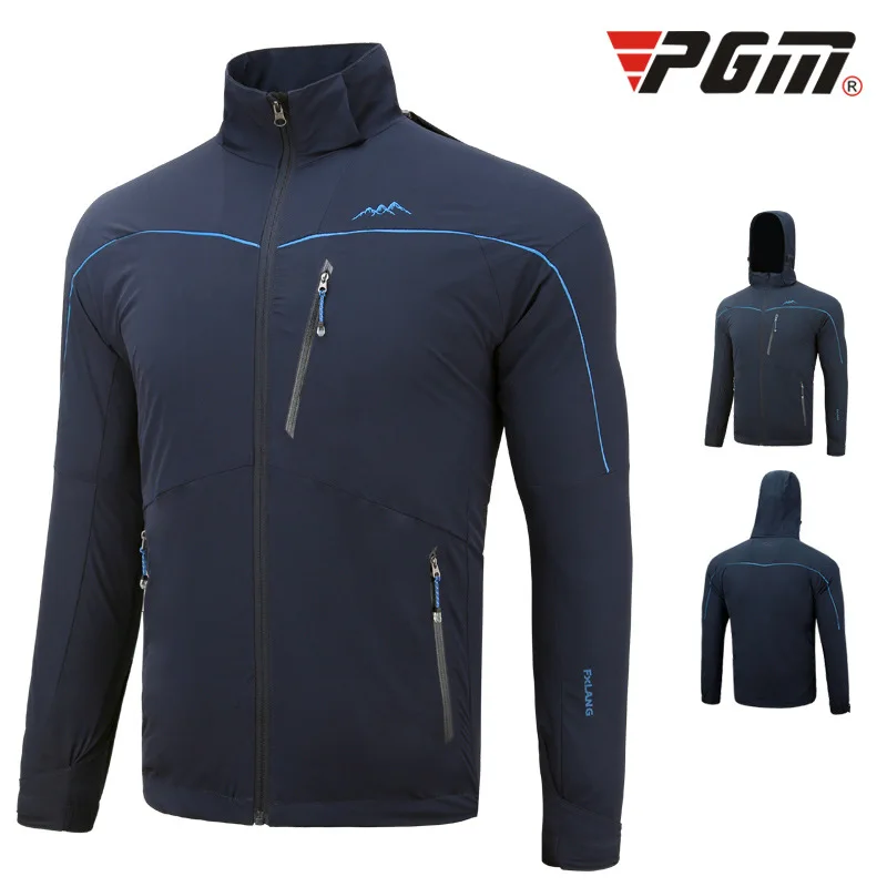 

2018 New PGM Golf Men's Clothes Men's Autumn Winter Jacket Windproof Waterproof Long Sleeved Sport Coat Size M-XXL