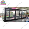 High Quality Portable Inflatable Car Cover Tent,6x3x2.3m Inflatable Car Wash Tent With Air Pump 1