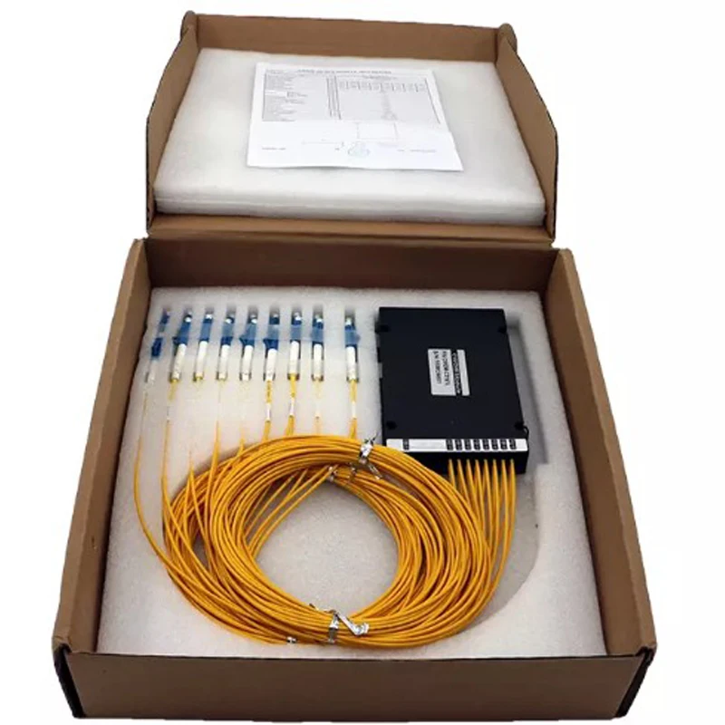 8 канальный волоконно оптический CWDM Mux и Demux 8CH 1260 ~ 1610nm al MUX DEMUX|Оптоволоконное