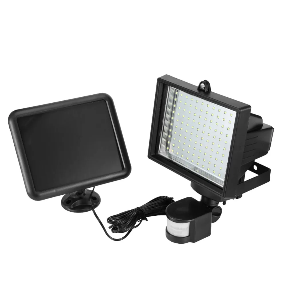 

120LED Solar Light Bright Flood Security Lighting Outdoor Home 9V/ 12W Lamp Night Lights with PIR-sensor Motion Detector BS3