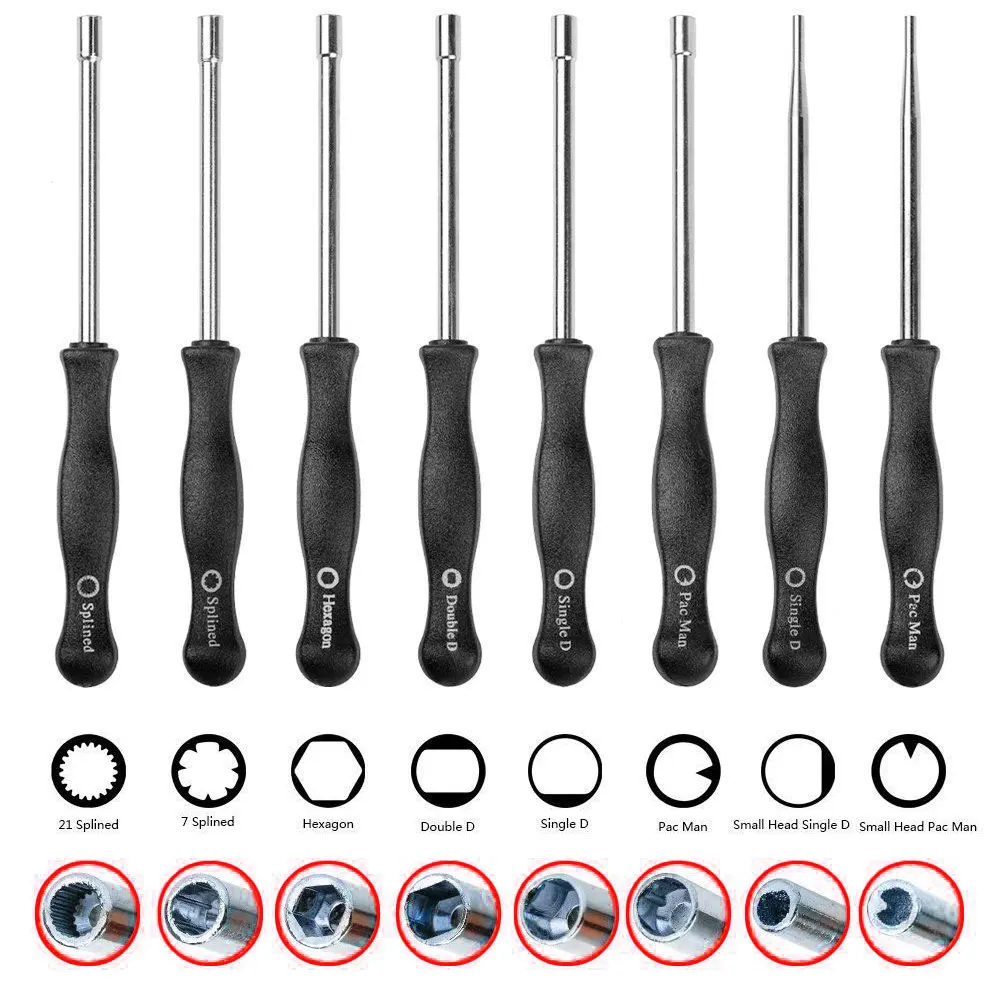 Hot 8pcs Carburetor Adjustment Screwdriver 2Cycle Carb Tool Kit Set