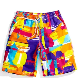 2019 летние Для мужчин s Высокое качество Гавайские шорты Для мужчин пляжные обшитые мужские шорты пляжные шорты свободные пляжные Пляжные