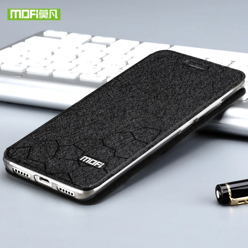 Funda Xiaomi Mi6 funda de silicona flip cuero original Mofi Xiaomi Mi 6 funda de lujo armadura mate a prueba de golpes Xiomi mi6 funda fundas