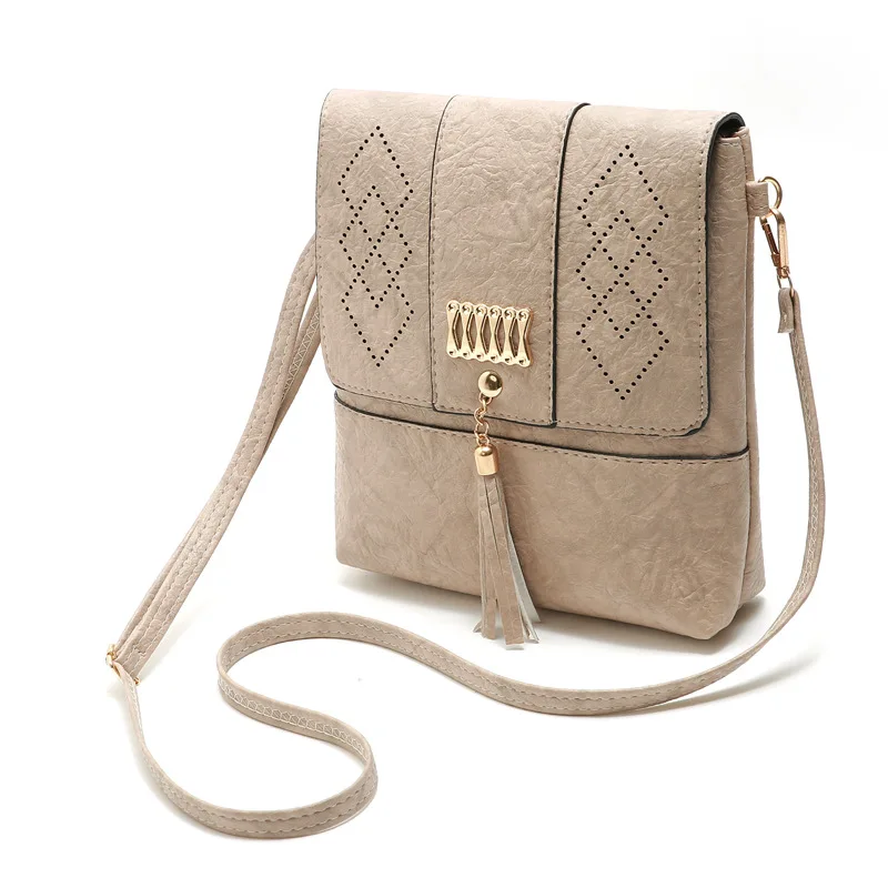 Gykaeo الإناث الجوف خارج غطاء شرابة حقائب كتف حقائب الماركات الشهيرة للمرأة صغيرة بو الجلود مساء مخلب Crossbody أكياس