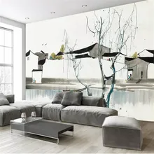 Индивидуальная Высококачественная большая настенная для домашнего интерьера Настенные обои фрески фотообои производители гарантия качества