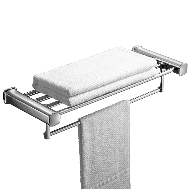 

Towel rack stainless steel bath towel rack bathroom hardware bathroom accessories toilet, bathroom rack wall hanger HB98
