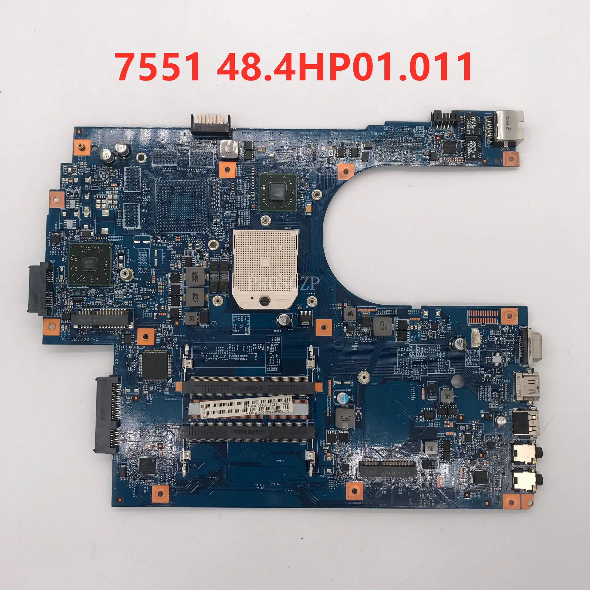 Для 7551 7551G материнская плата ноутбука JE70-DN 48.4HP01.011 09929-1 DDR3 совместимость