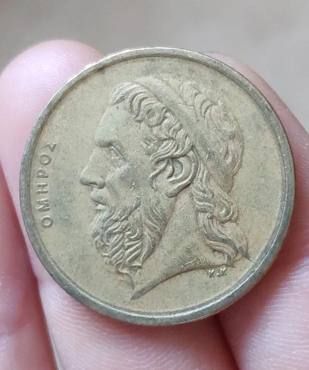 

27.5mm Greece ,100% Real Genuine Commemorative Coin,Original Collection