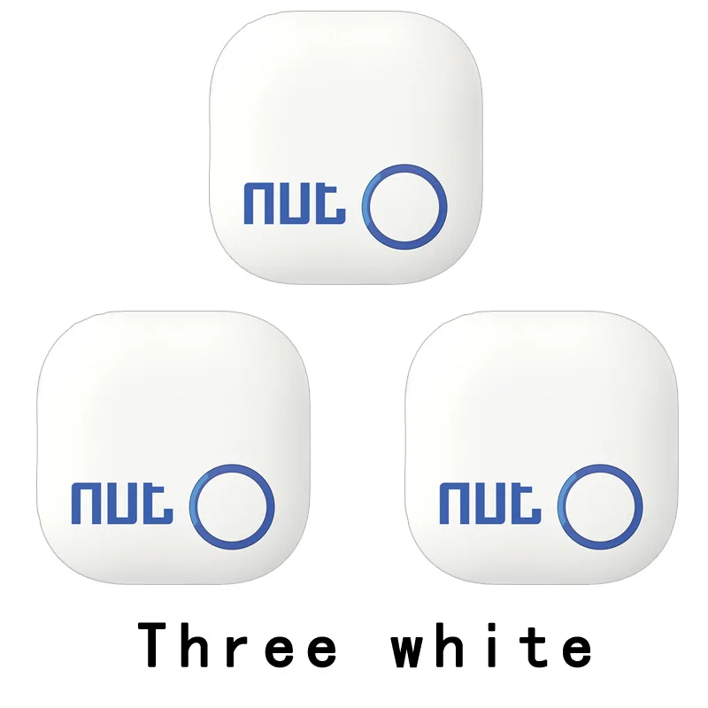 Оригинальные гайки 2 Smart key finder Bluetooth трекер Nut2 Смарт iTag Беспроводной анти-потерянный напоминание как кошелек багажа трекер - Цвет: Three Pieces