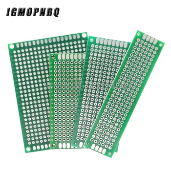 

20PCS/LOT 5x7 4x6 3x7 2x8 CM Double Side Copper Prototype PCB Universal Board Experimental Development Plate