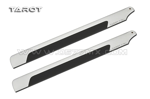 Tarot 450 325 3G black and white carbon fiber paddle TL1158-13 1