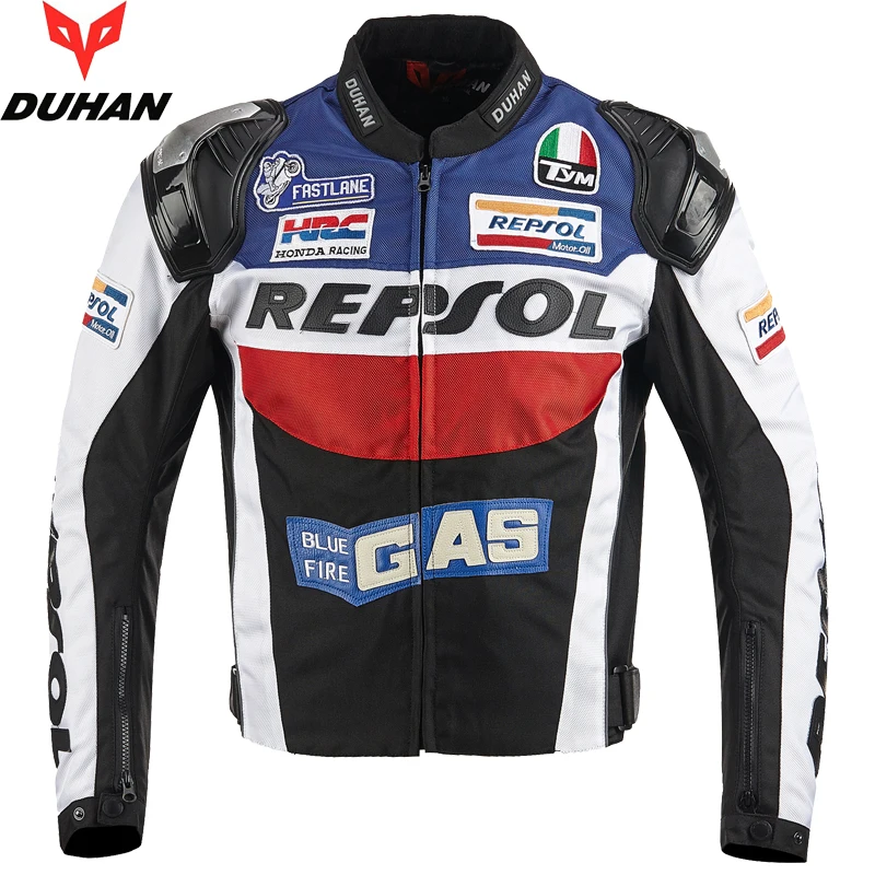 Autumn DUHAN cross-country REPSOL motorcycle riding jacket men motorbike jackets personality sports motor clothes of oxford