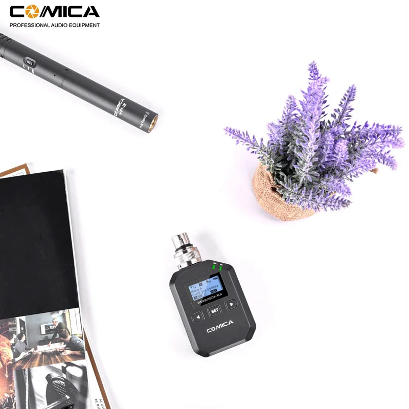 Comica UHF 96-Channels Wireless Plug-on XLR