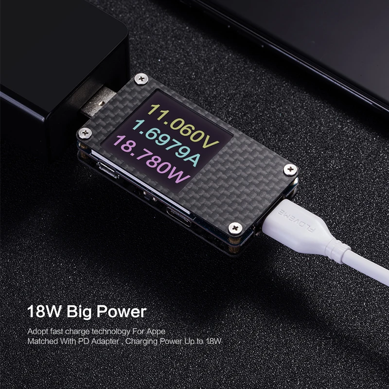 FLOVEME USB PD быстрое зарядное устройство type C для осветительного кабеля 18 Вт