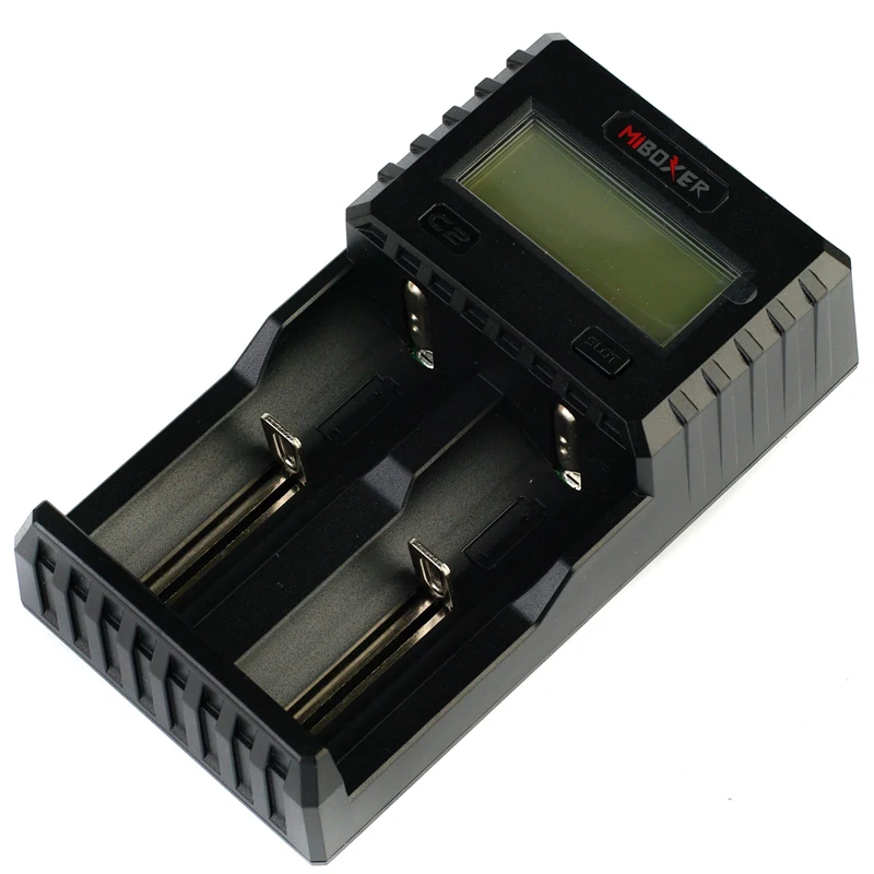 

LCD Screen Charger C2-3000 Fully automatic intelligent charger for 4.2v Li-ion/IMR/INR/ICR/Ni-MH/Ni-Cd 18650 26650 AAA,Miboxer