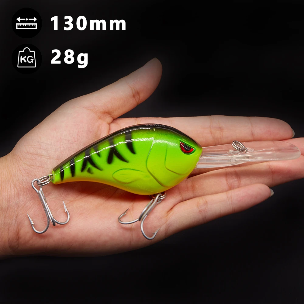 Приманка hunthouse Crankbait для глубокого погружения длинная губа кривошипная приманка