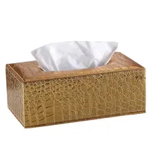 Качественная коробка для салфеток Салфетка из искусственной кожи