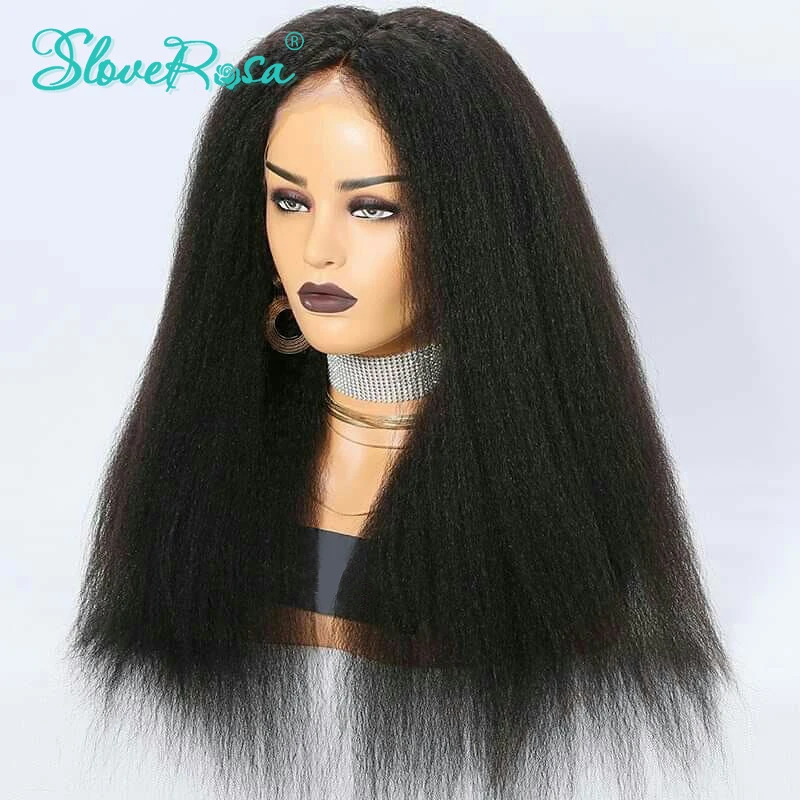 130% плотность курчавые прямые Remy перуанские волосы 13x4 кружевные передние