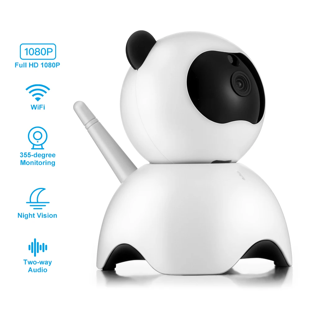 

Baby Sleeping Monitors IP Camera Talk-Back Night Vision Home Store Surveillance 1080P HD Video Infrared LED Kids Safety Monitors
