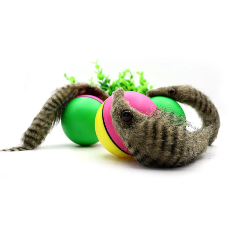 Собака игрушки для котов Электрический Бобер игрушка Горностай Rolling прыгающий мяч игрушки для собак Щенок Собака Кошка Смешные движущиеся
