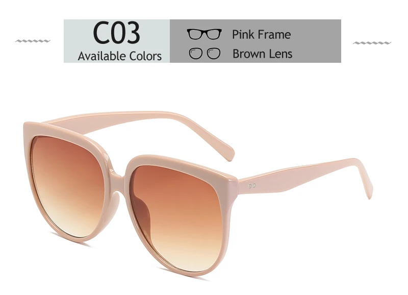Модные солнцезащитные очки «кошачий глаз» Для женщин Брендовая Дизайнерская обувь Винтаж "кошачий глаз", женские солнцезащитные очки, очки овальной формы градиентные линзы оттенков женские UV400