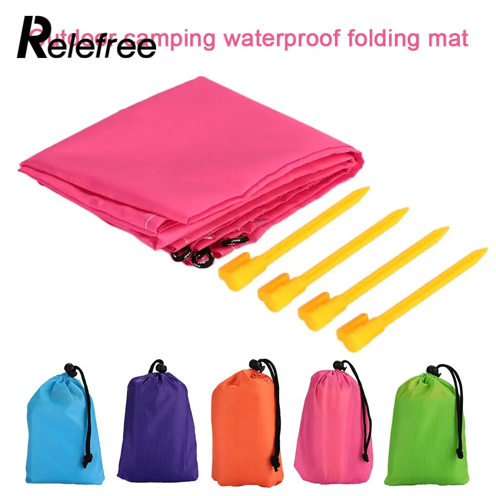 Durable Beach Mat Outdoors Tent Cloth Picnic Mat Multiple Colour