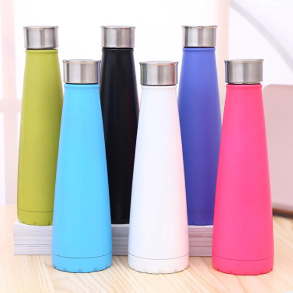 

2018 New Fashion Coke Bottle Simple Modern Vacuum Insulated Bottle Double Stainless Steel Cola Style High Quality