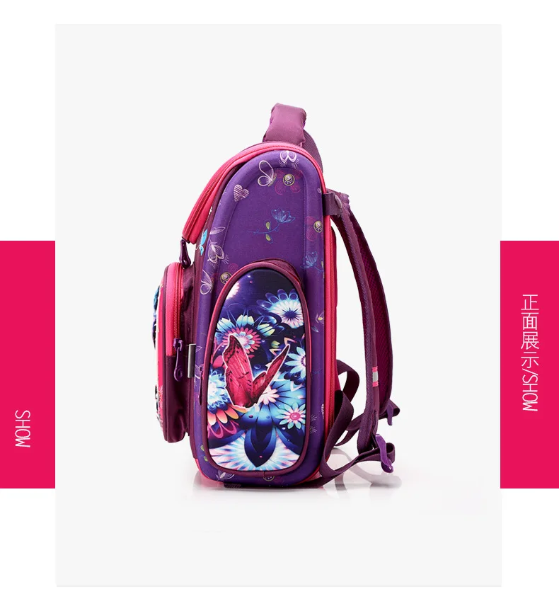 2019 детские школьные сумки девушки милые Водонепроницаемый ортопедические детский школьный рюкзак школьный ранец с изображением