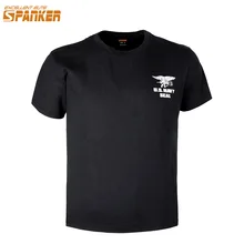 Отличные элитные мужские футболки в стиле милитари, тактические летние спортивные дышащие мужские футболки с коротким рукавом