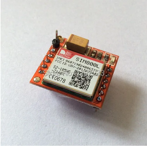 

2pcs/lot SIM800L GPRS Adapter Board GSM Module MicroSIM Card
