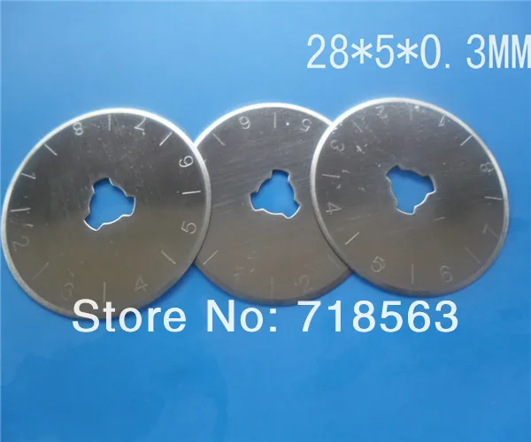 

Free shipping 100 -28mm rotary cutter blades fit for olfa and more germany material sharp quality