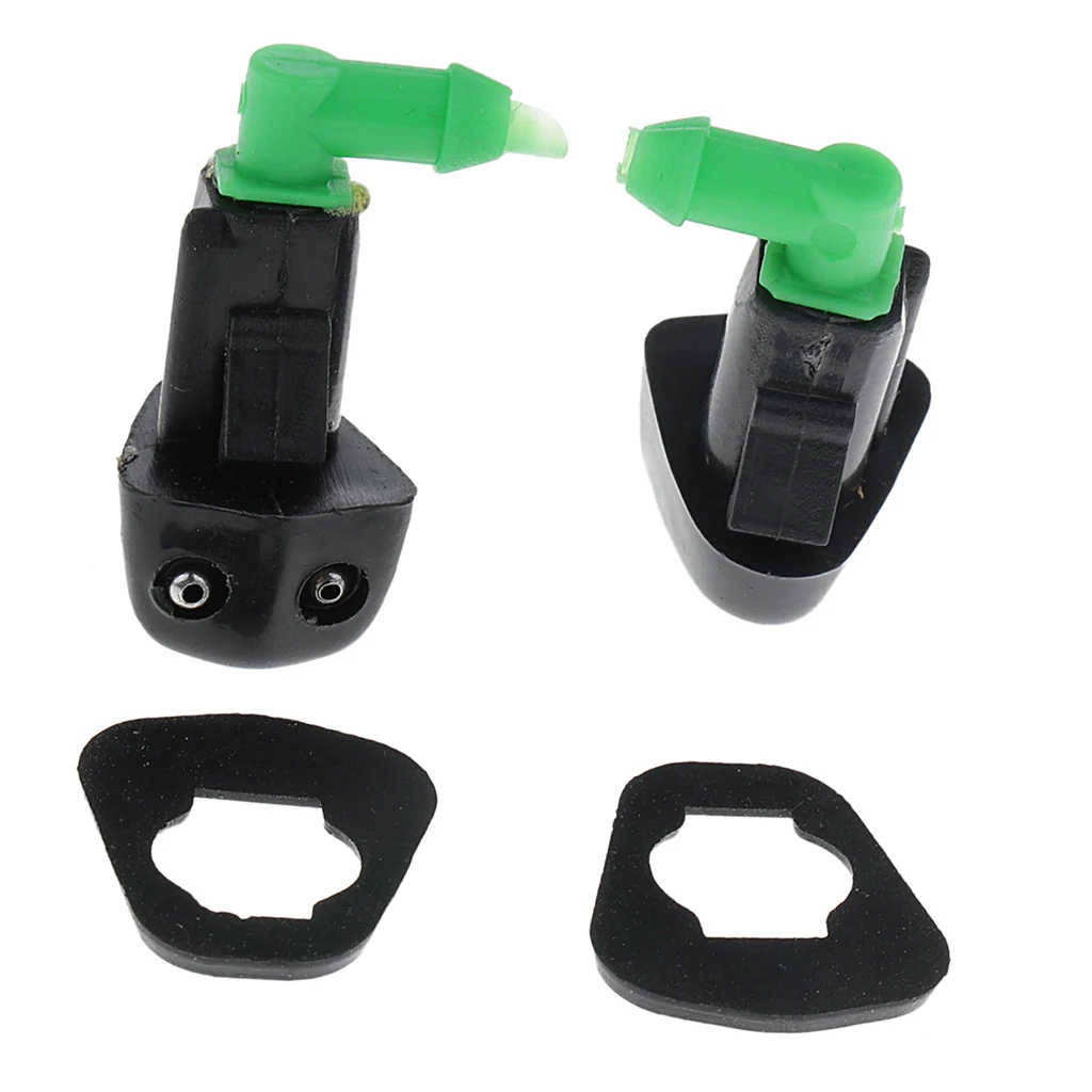 1 Pair of Replacement Car Washer Wiper Water Spray Nozzles for Honda Accord Toberas de lavado del parabrisas Auto Parts
