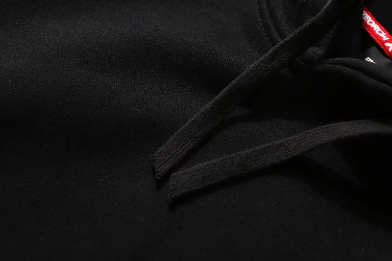 Stripe Hooded Embroidery Brain Pullover Hoodies 8