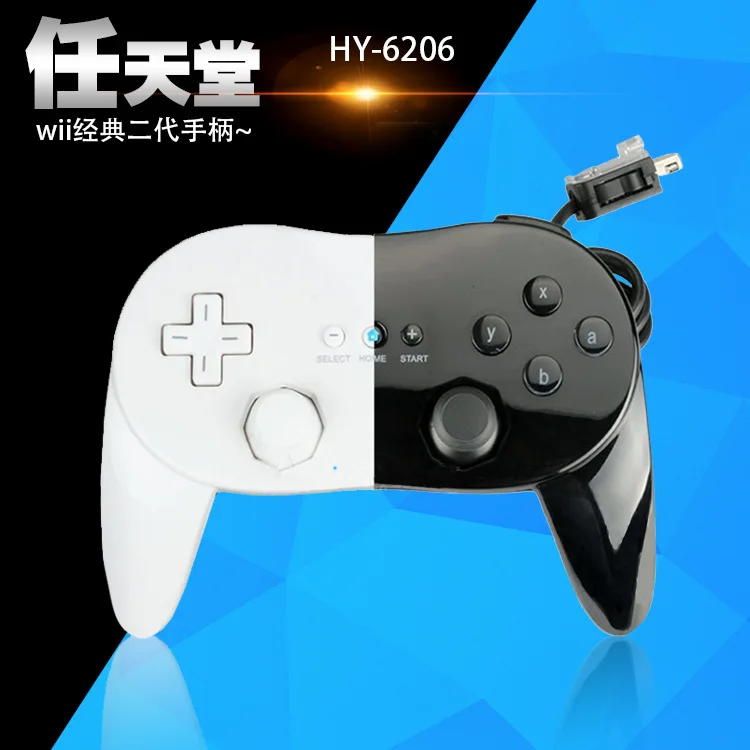 2019 Classic Wired Game Controller Gaming Remote Pro Gamepad Shock Joypad Joystick For Nintendo Wii Second generation | Электроника