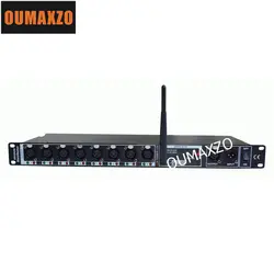 OUMAXZO-1331 8 dxduw дистрибьютора сигнала драйвер усилитель с беспроводной DMX Splitter 3pin DMX машины этапе оборудование усиления