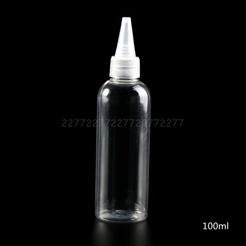 

100ML Transparent Glue Applicator Squeeze Bottle For Paper Quilling DIY Scrapbooking Paper Craft Tool D31 dropship
