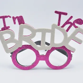 

Festive Bachelor Party Glasses Wedding Party Props Groom Groom Glasses Bride Bride Glasses Interesting Suitable Creative qq010