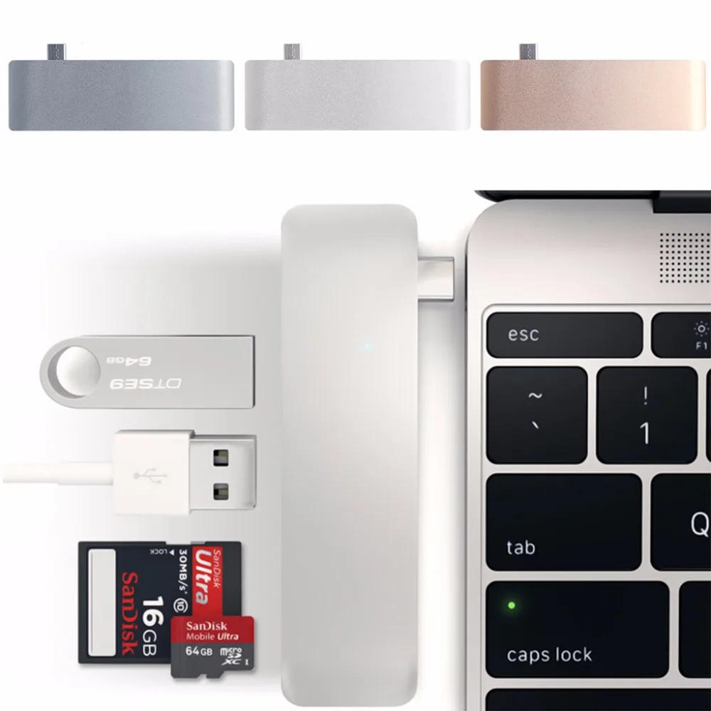 5 In 1 USB C 3 1 Type C Hub USB 3 0 Combo PD Power