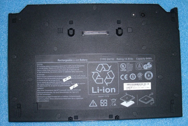 

84Wh NEW notebook battery for Dell Latitude E6400 E6500 HW079 GN752 TR122