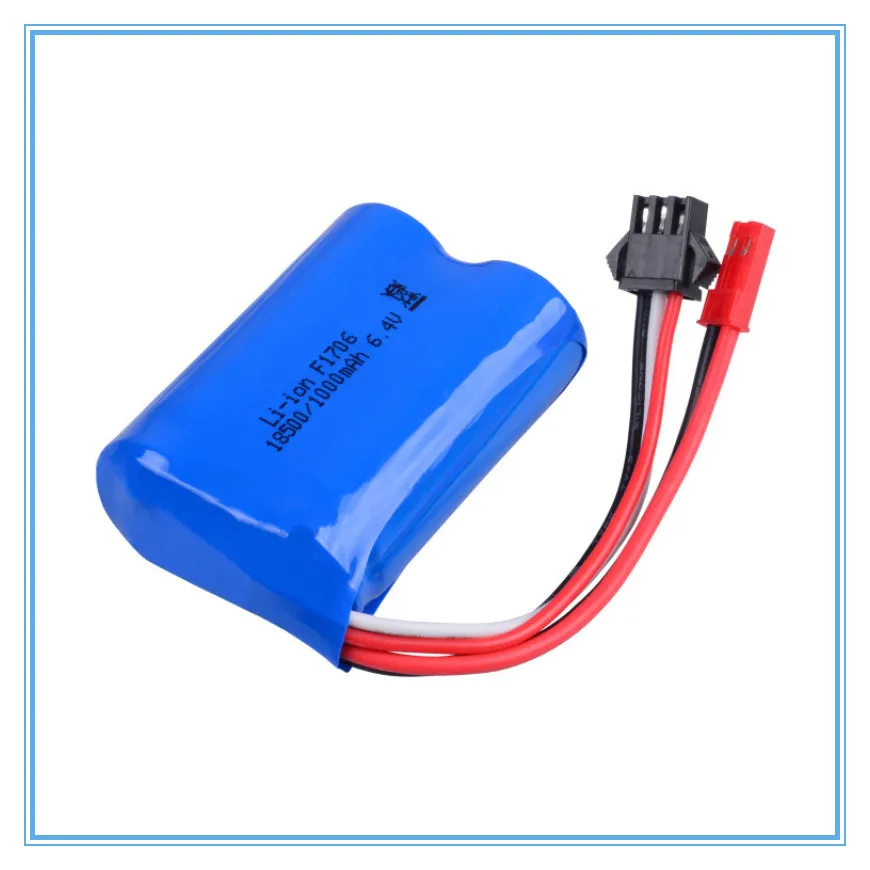 

New 3pcs or 2PCS 6.8V 1000mAh Lipo Battery for wltoy A303/A313/A323/A333 RC car Spare accessory