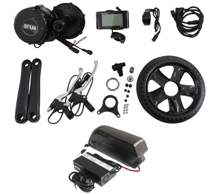 Комплект двигателя Bafang 8FUN BBS02B 48 В 500 Вт + Ач|motor conversion|conversion kitmotor conversion kit |