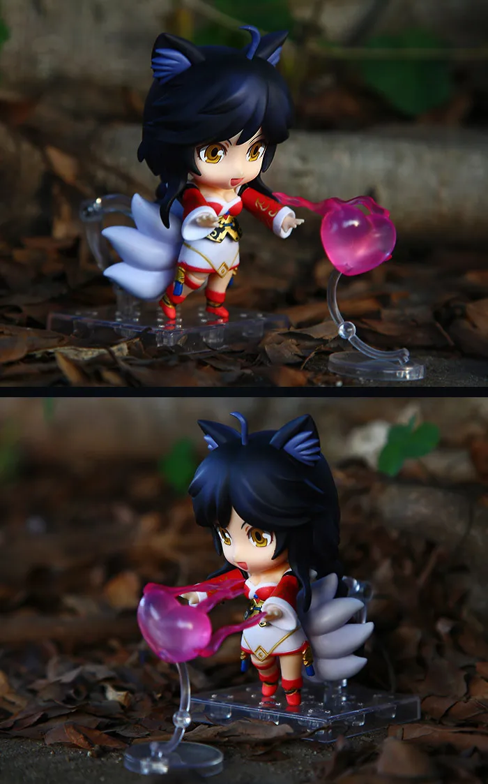 " 10 см Аниме Nendoroid Ahri 411 ПВХ фигурка коллекция игрушек куклы