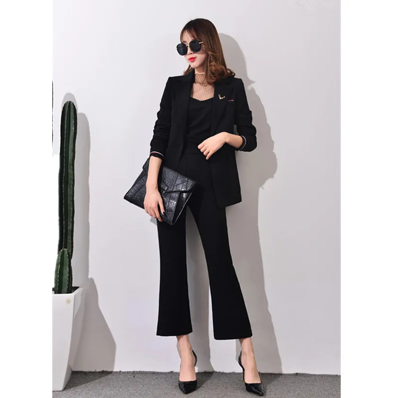 Pantsuit Women elegant business suits for women office suits for women trouser suits women Fashion Brand Spring