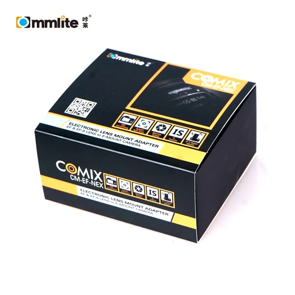 Commlite адаптер с автофокусом EF-NEX для объектива Canon EF/EF-S для sony NEX с точной экспозицией