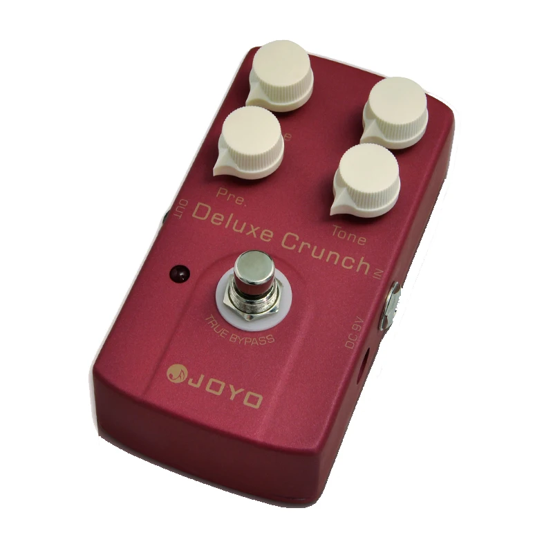 JOYO JF-39 люкс Crunch Роскошные искаженные электрогитары педаль с одним MOOER PC-Z разъем педали и одна крышка крышки
