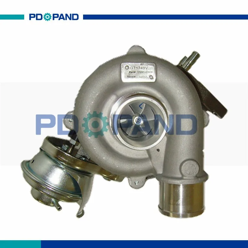 Engine turbo kit GT1749V turbo charger compressor for Toyota Estima, RAV4 II, Avensis, Altis 2.0L 1CD engine 17201-27030 1720127030 (5)